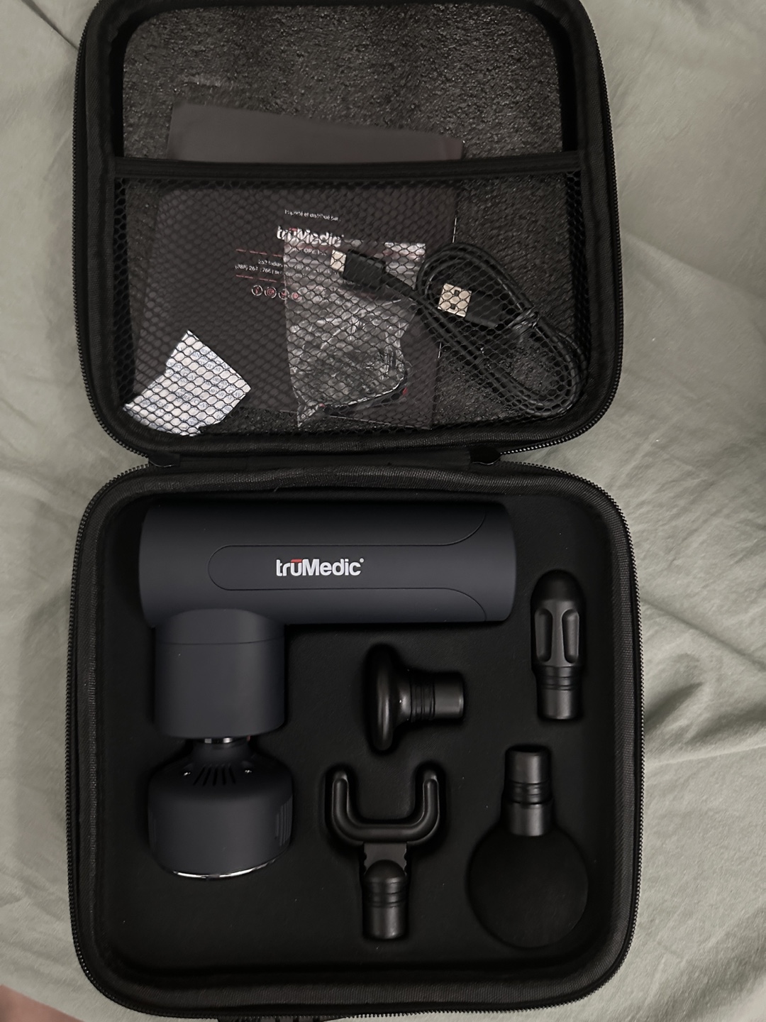 truMedic truRelief IMPACT Therapy Device - Thermal Massage Gun - photo 4