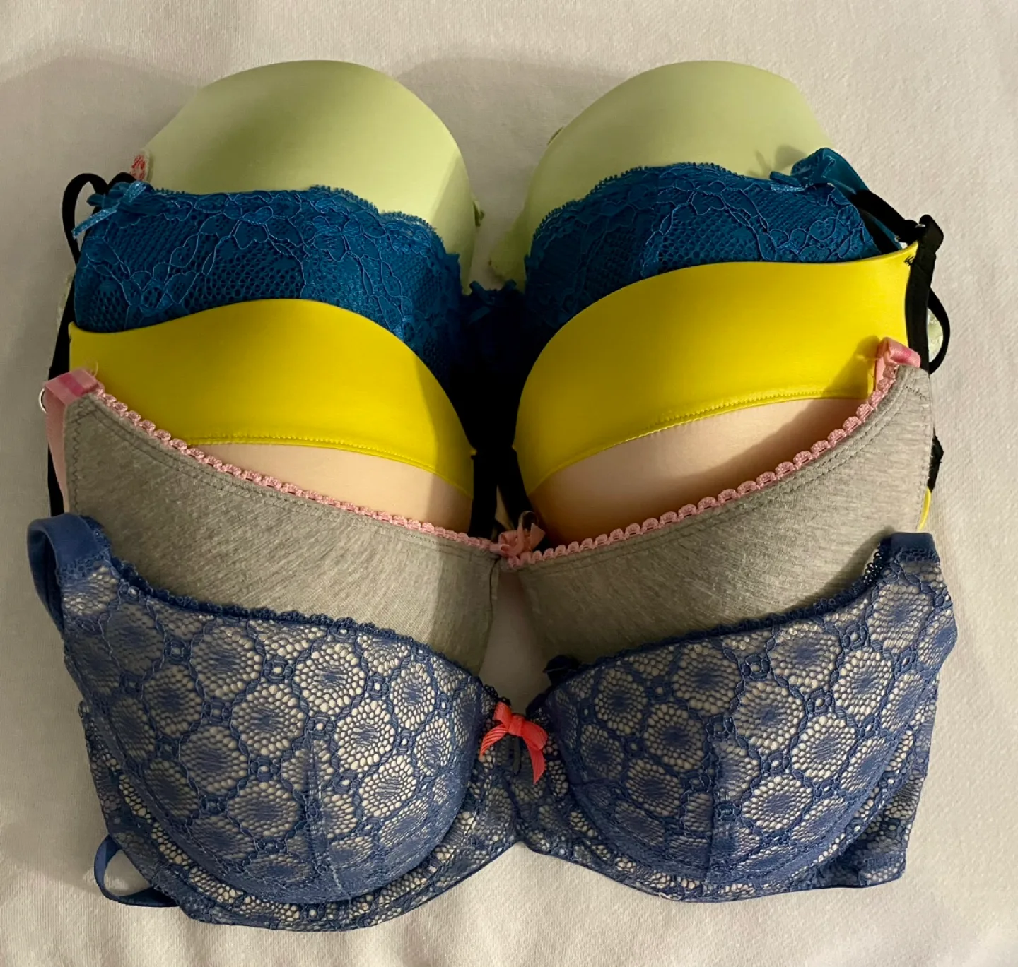 Bundle of 5 Bras - Various Colours & Styles thumbnail
