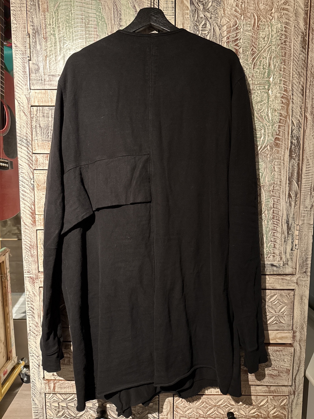 Rick Owens DRKSHDW Black Long Sleeve Shirt - photo 2