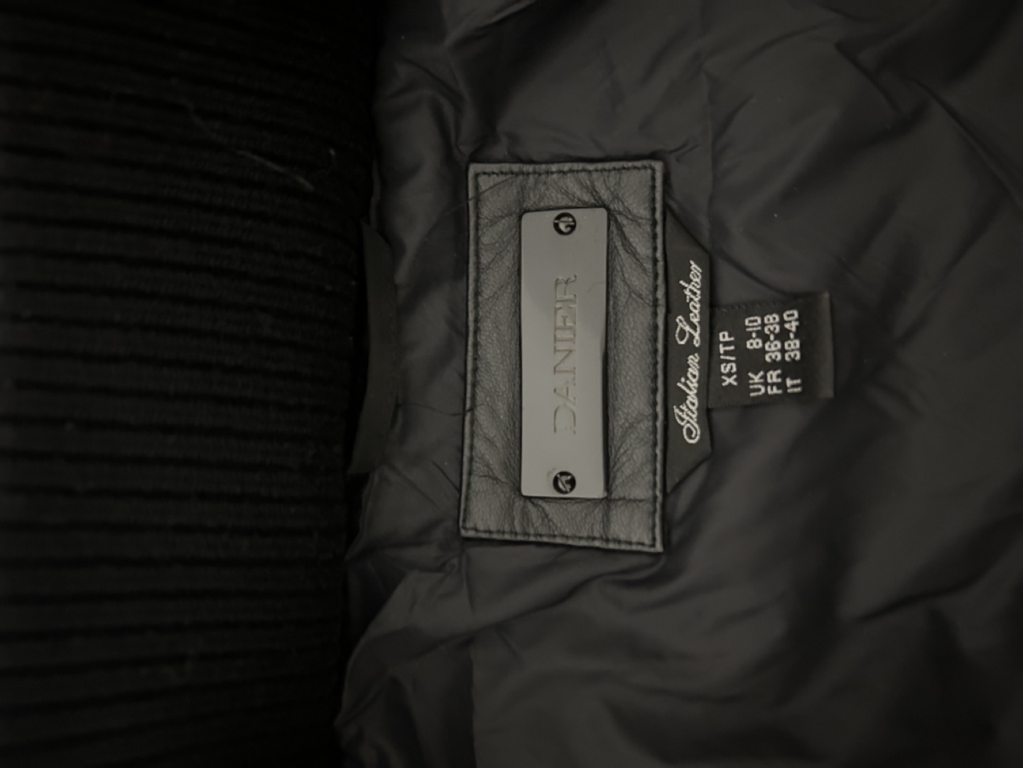 Danier Leather Black Parka with Fur Trim - photo 3