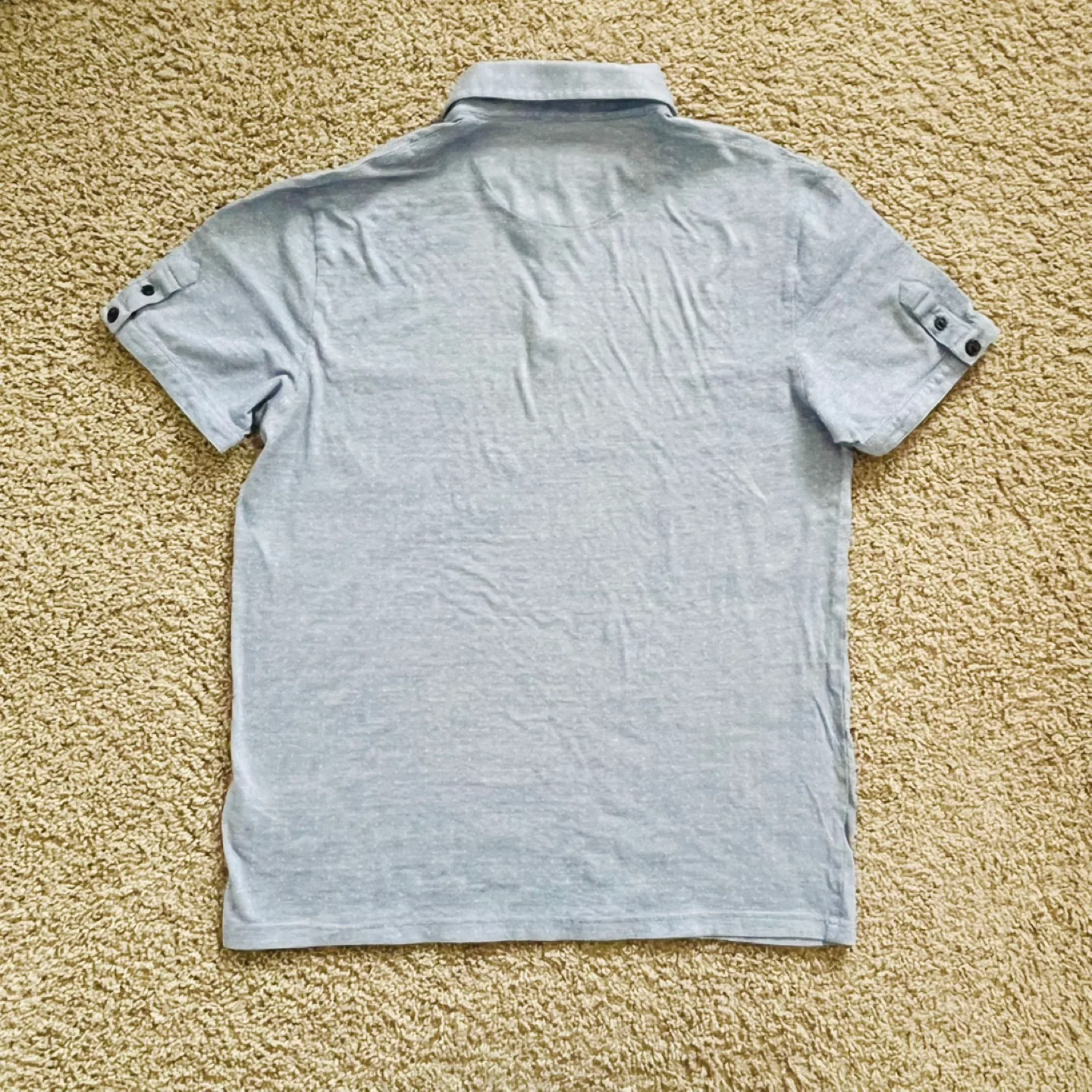 Ted Baker London Men's Size 3 Grey Polo Shirt image indicator(9)