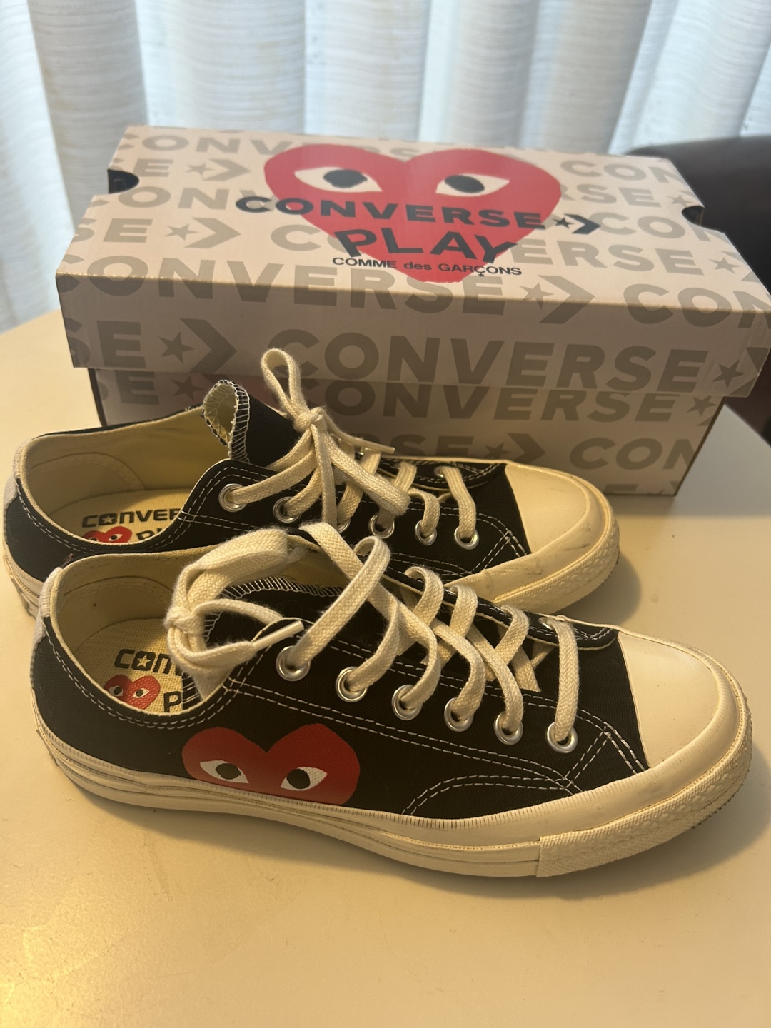 Converse sneakers(comme des garcon