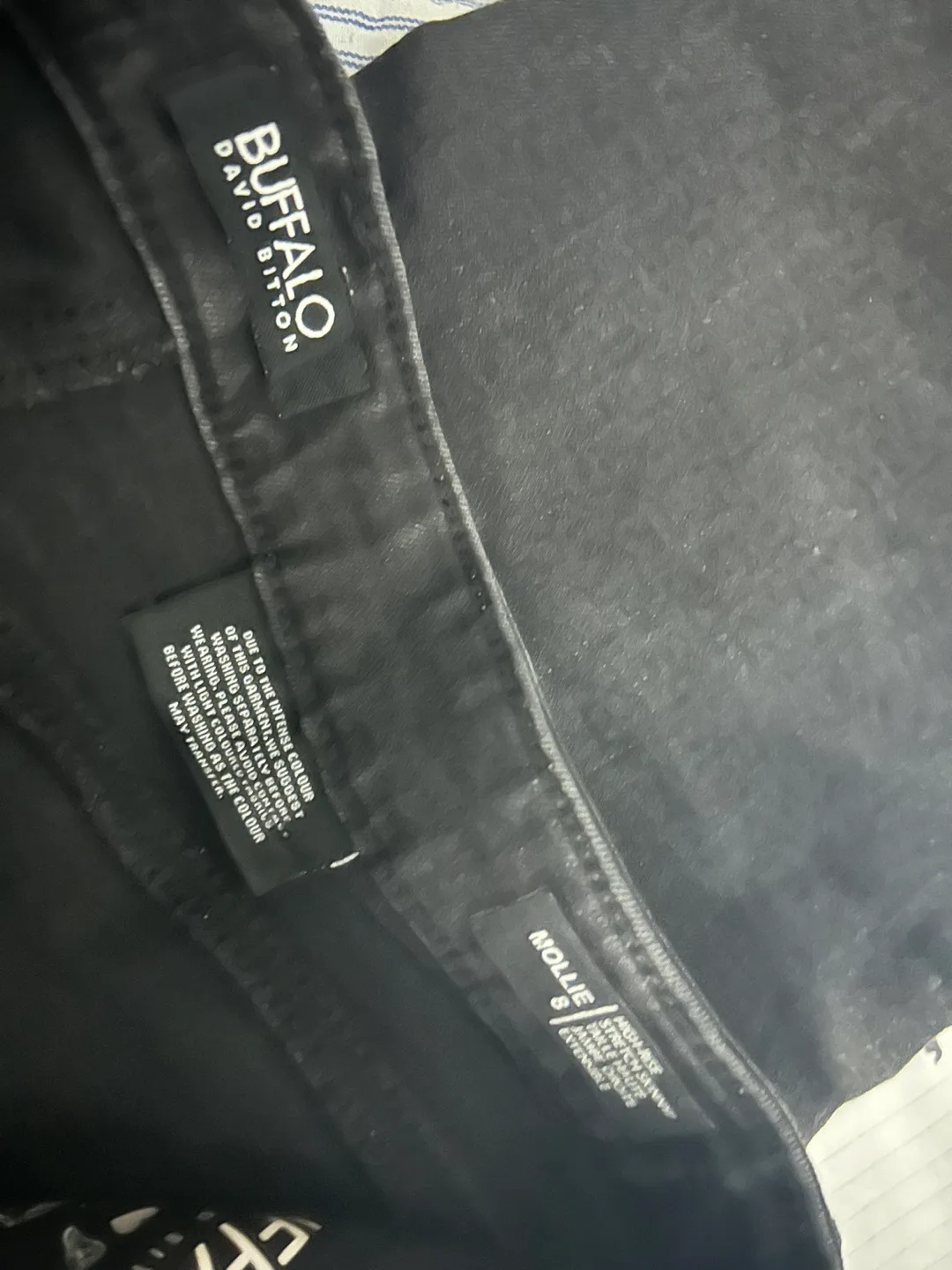 Buffalo Mollie High Rise stretchy skinny Jeans size 8 image indicator(7)