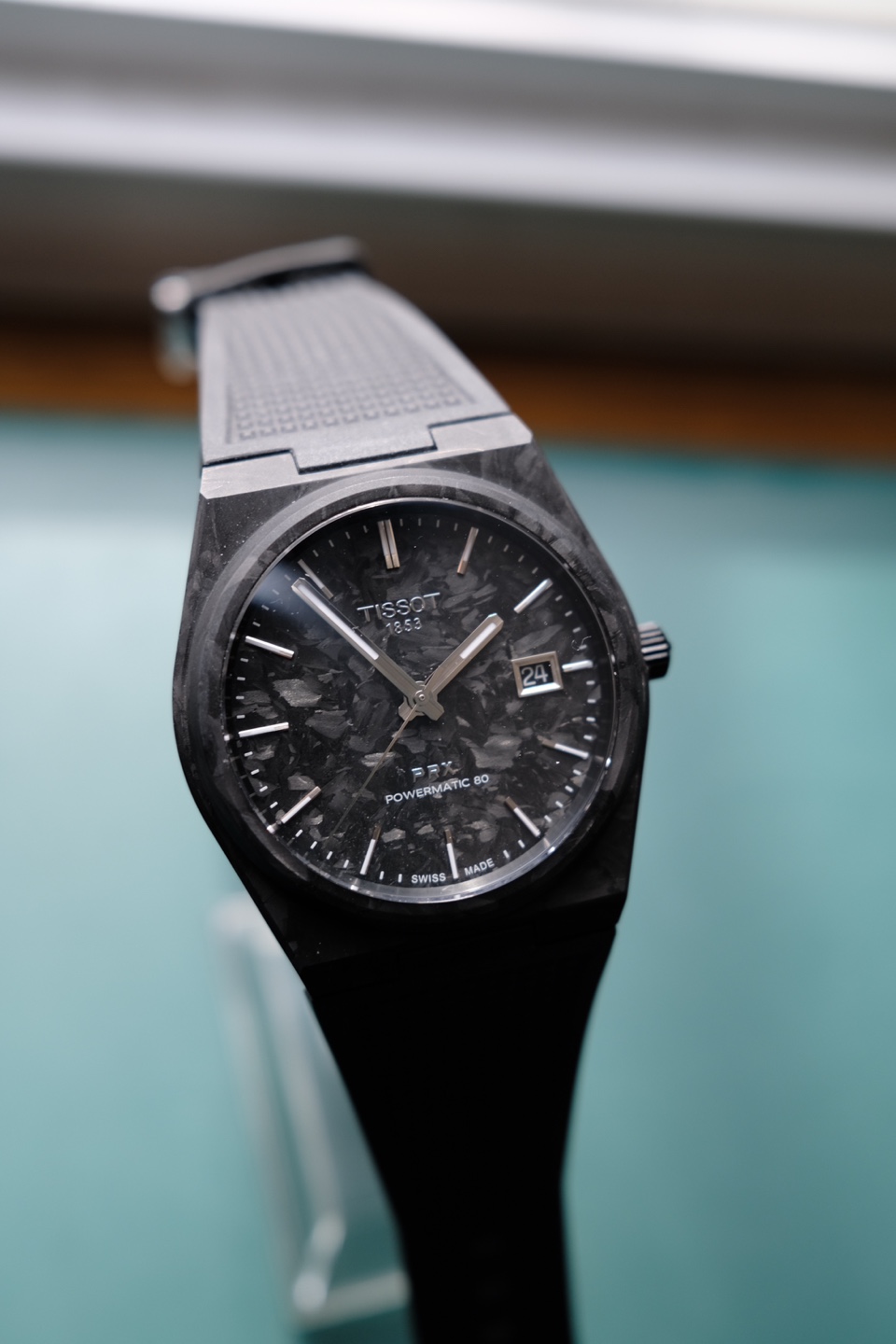 Tissot PRX Powermatic 80 Carbon Watch (Automatic)