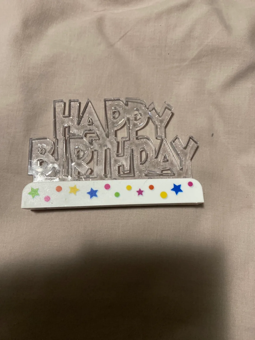 Light-up Happy Birthday Cake Topper image indicator(2)