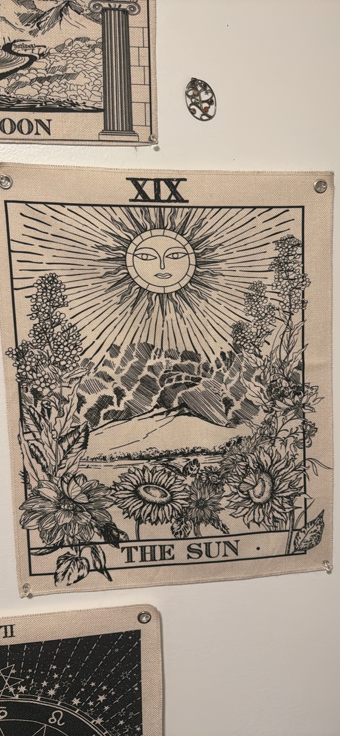 Set of Three Tarot-Inspired Wall Tapestries - photo 3