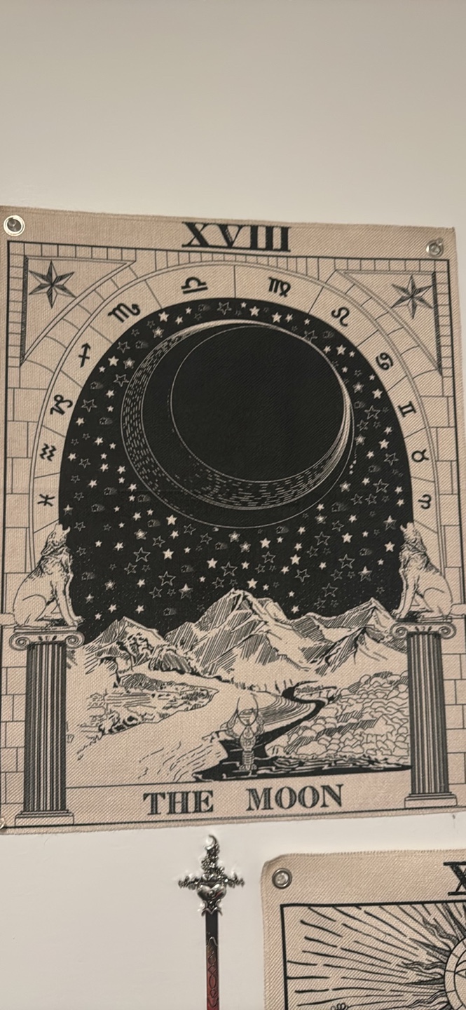 Set of Three Tarot-Inspired Wall Tapestries - photo 4