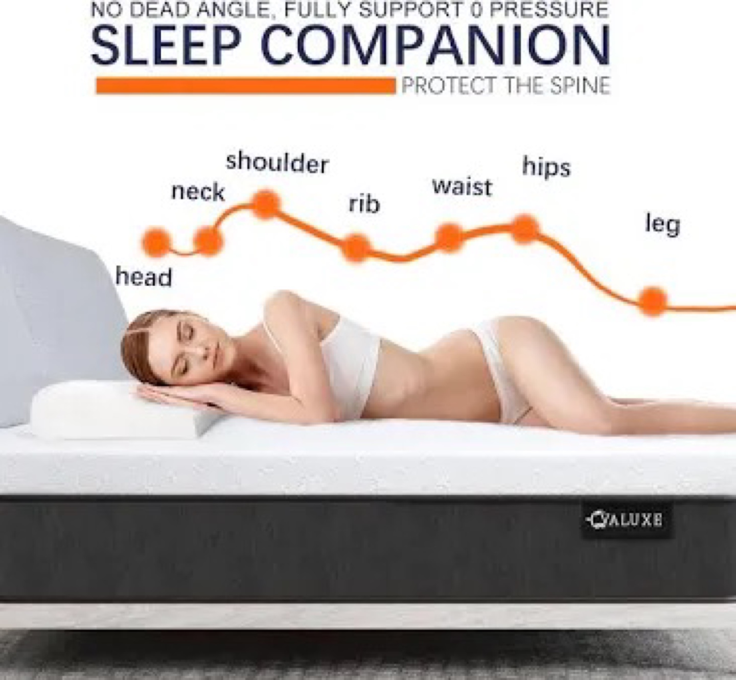 3 Inch Memory Foam Mattress Topper - Queen Size - photo 5