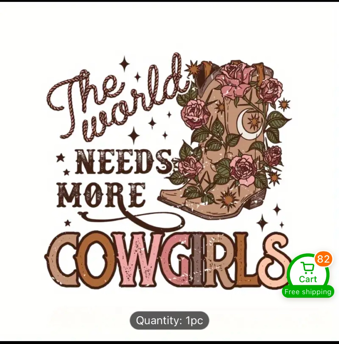 Cowgirl Designs Iron-On Patches - photo 2