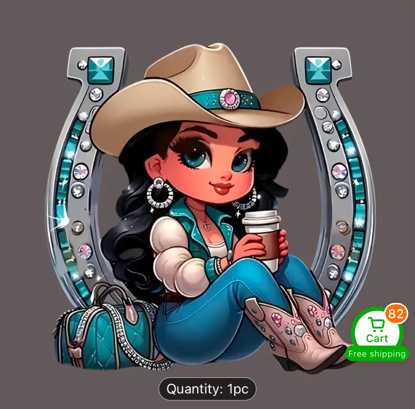 Cowgirl Designs Iron-On Patches - photo 4