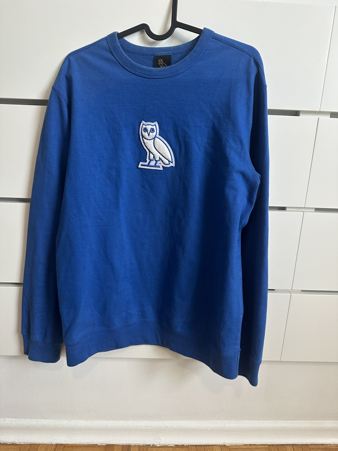 OVO Drake October's Very Own Sweatshirt Royal Blue Size SMALL - photo 2