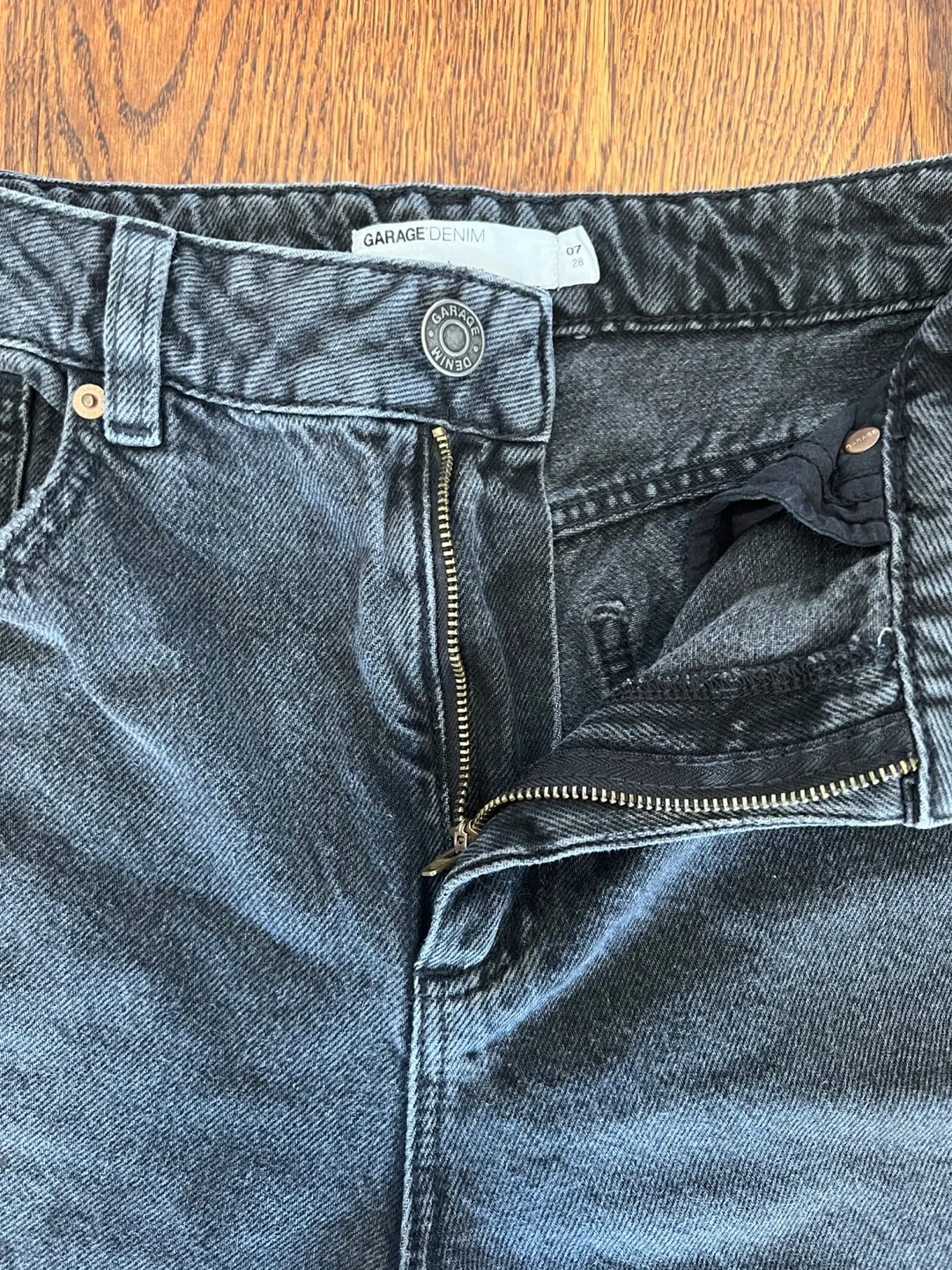 Garage Denim Straight Jeans - Size 7/28 image indicator(3)