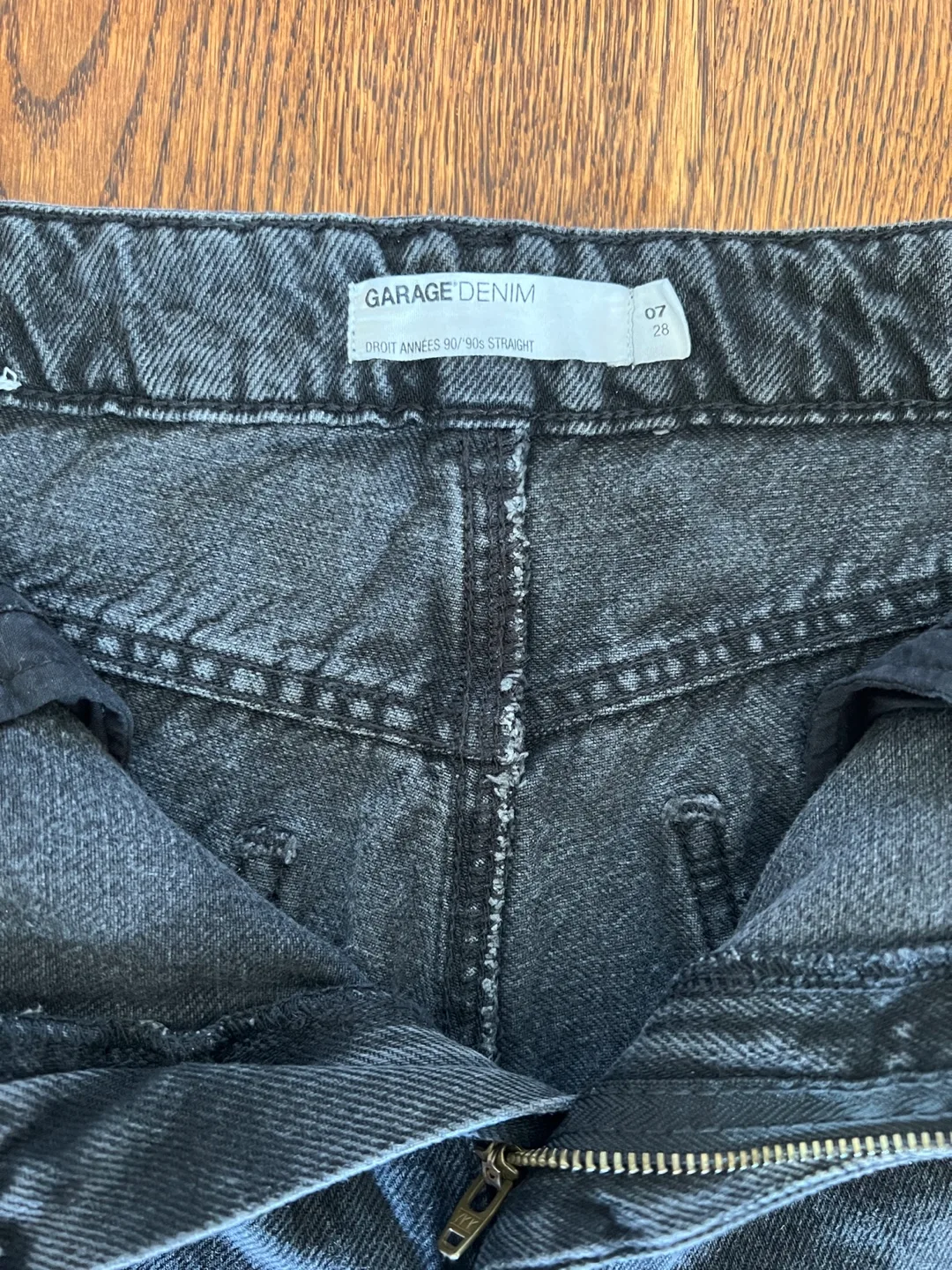 Garage Denim Straight Jeans - Size 7/28 image indicator(2)