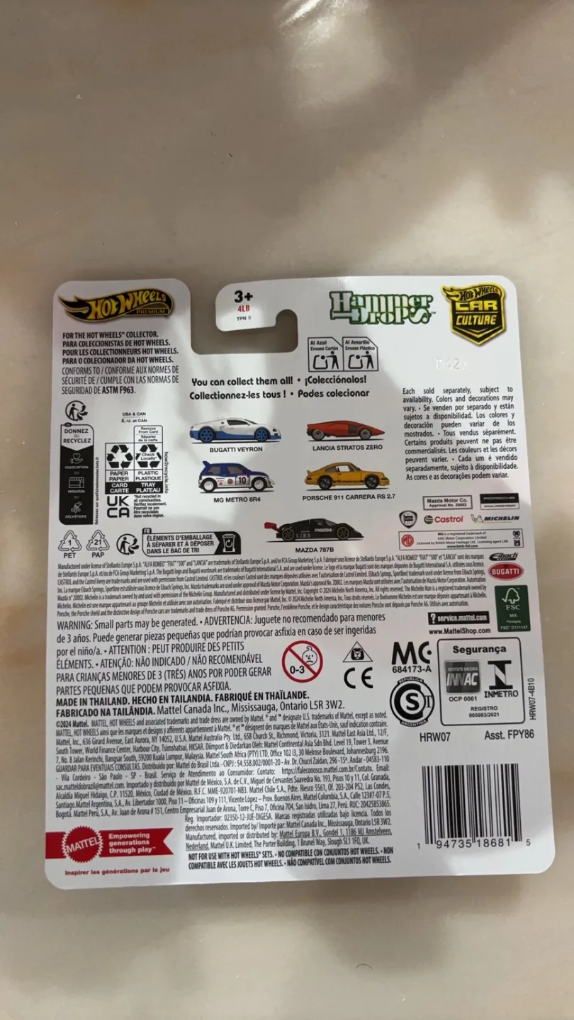 Hot Wheels Premium Hammered Icons Porsche 911 Carrera RS 2.7 image indicator(2)