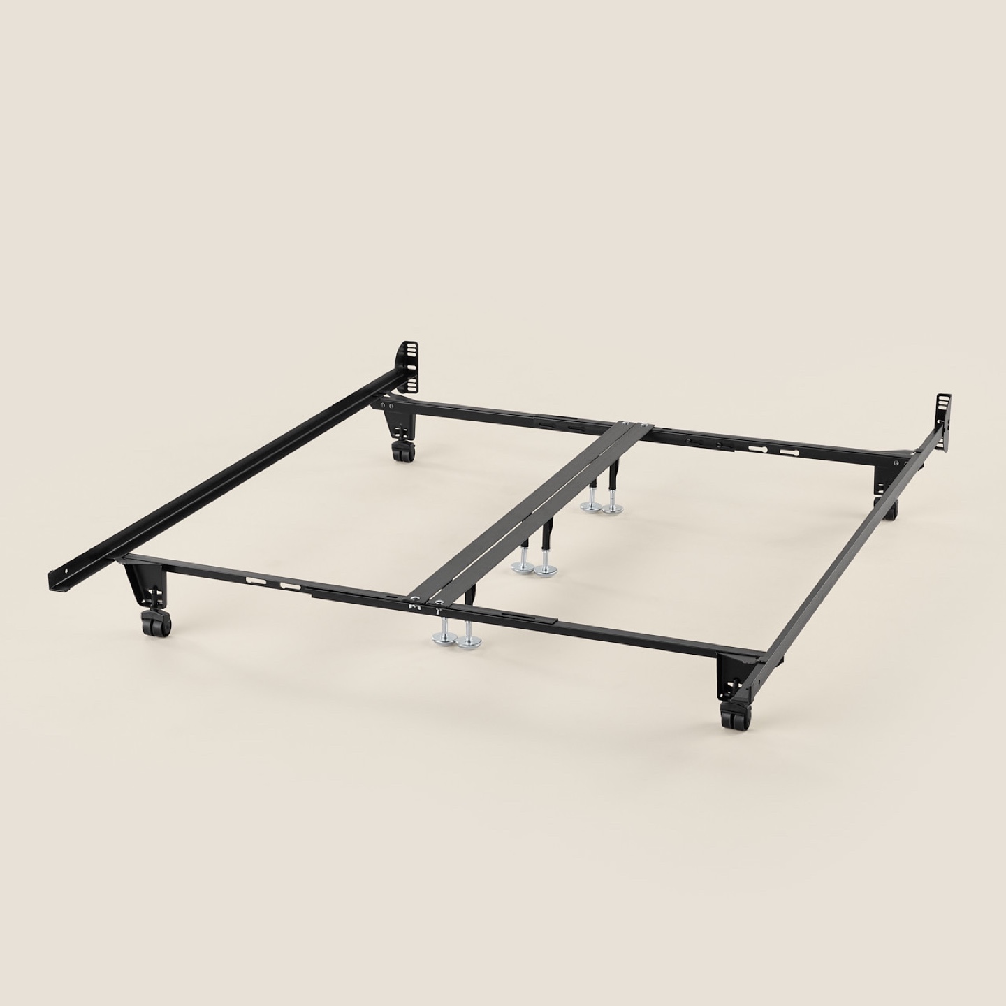 Queen Size Bed Frame and Box Spring Set - photo 2