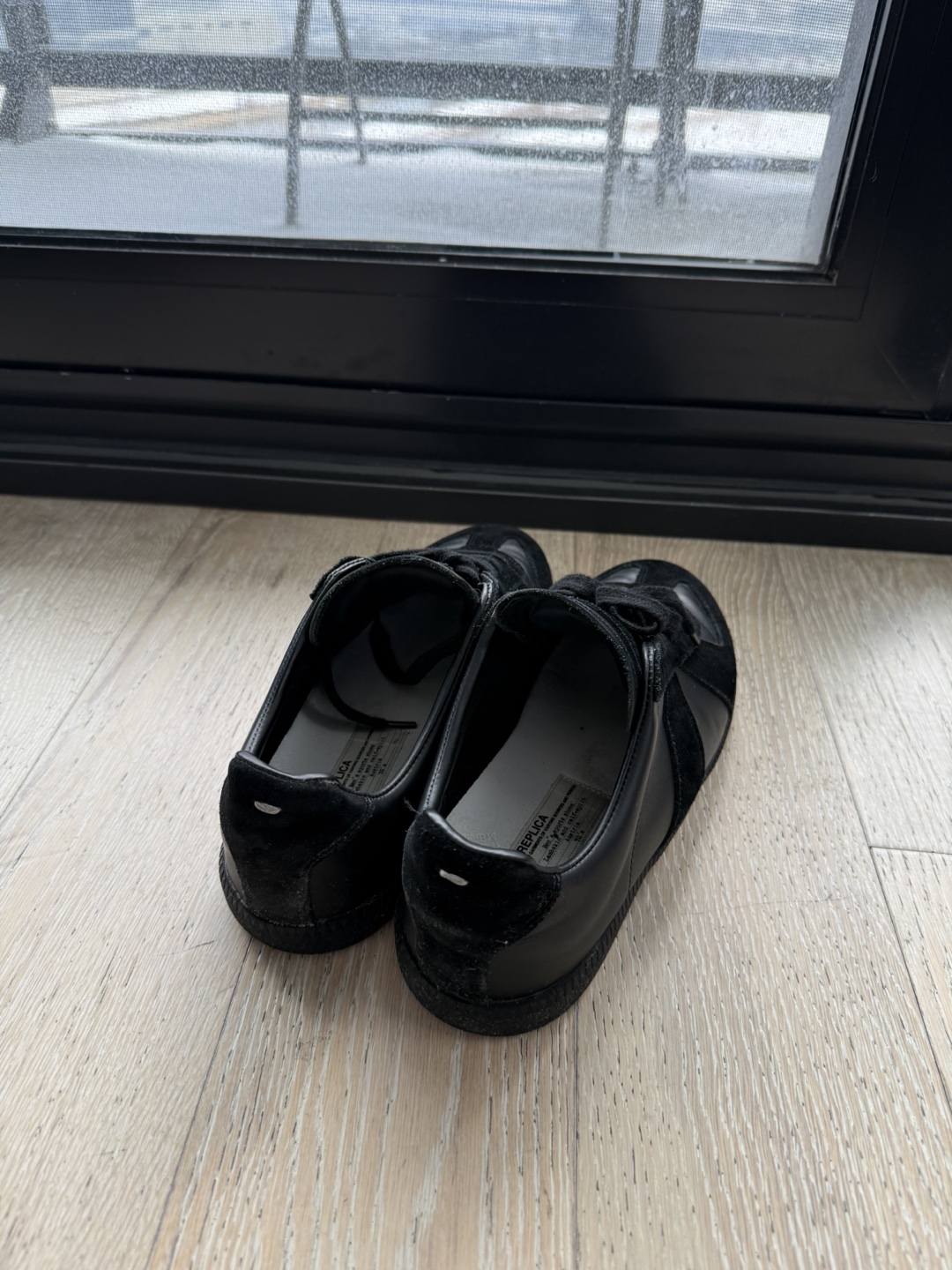 Maison Margiela GAT Replica Black Sneakers - photo 3