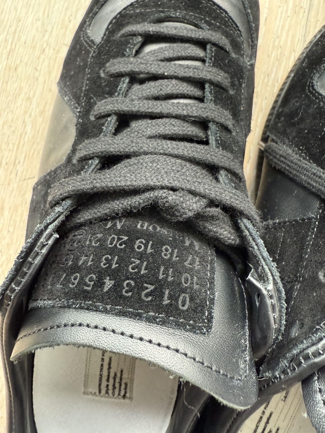 Maison Margiela GAT Replica Black Sneakers - photo 5
