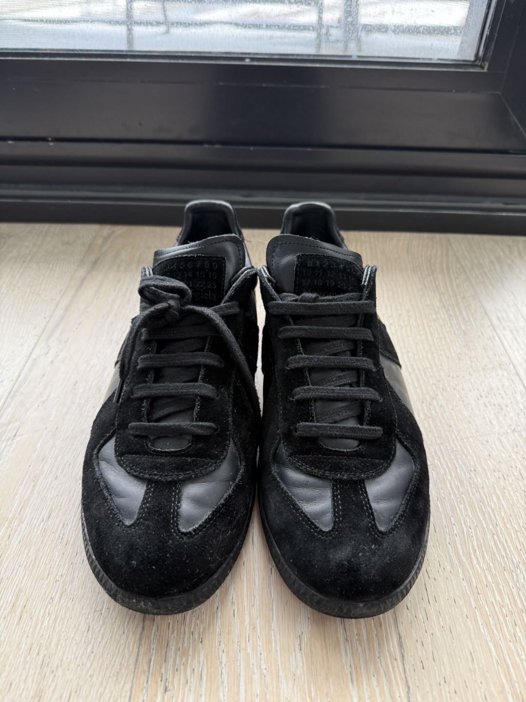 Maison Margiela GAT Replica Black Sneakers