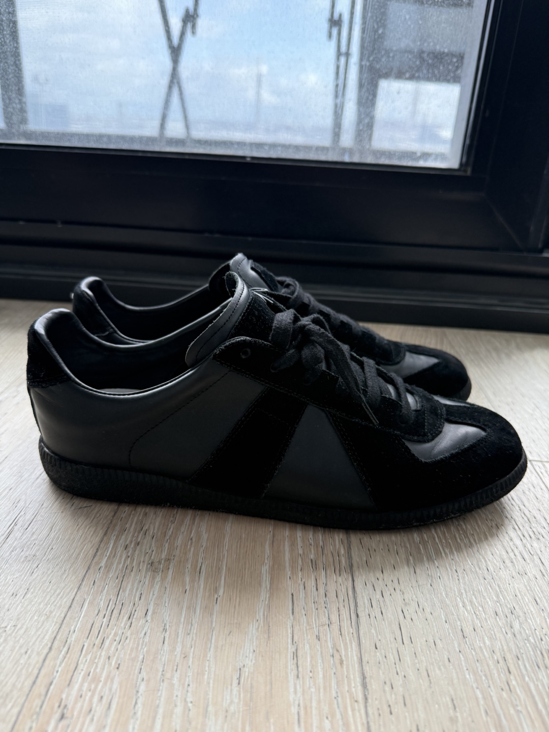 Maison Margiela GAT Replica Black Sneakers - photo 2