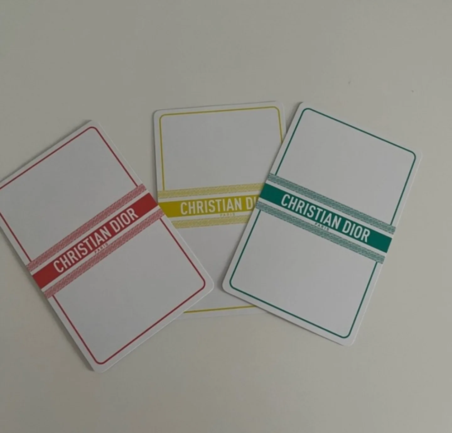 [New] Dior Beauty Playing Cards image indicator(4)