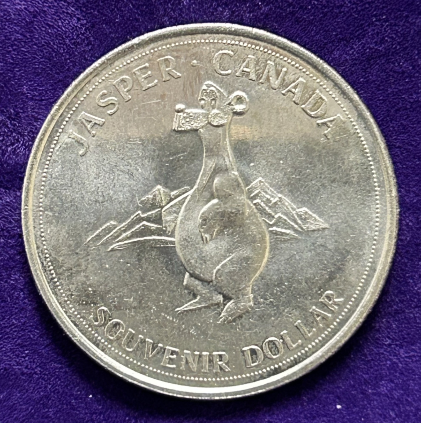 Vintage Jasper Canada Souvenir Dollar Coin - photo 2