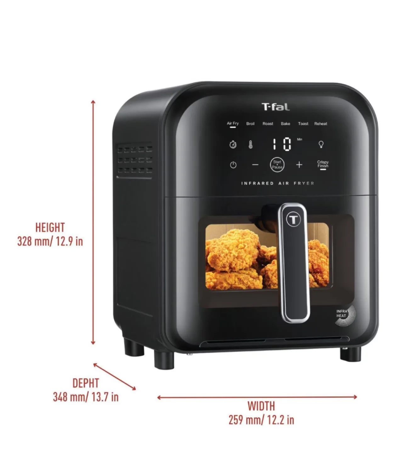 T-fal Easy Fry™ Collection Infrared Air Fryer image indicator(4)