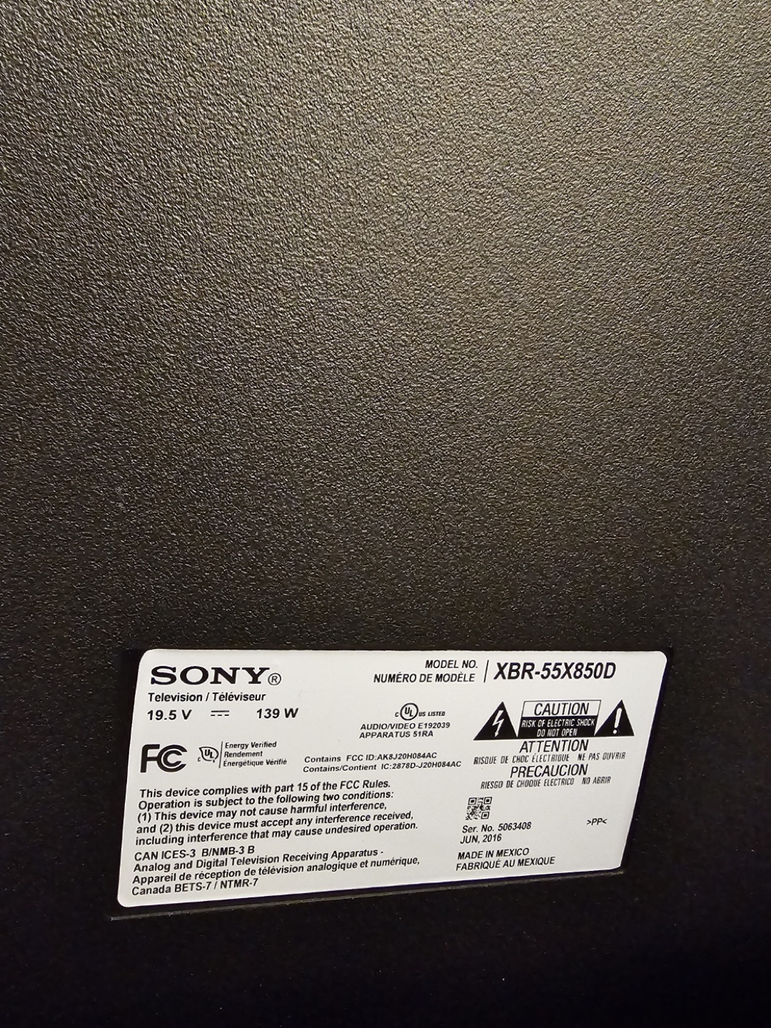 Sony 55-inch 4K Ultra HD Smart TV XBR55X850D - photo 4