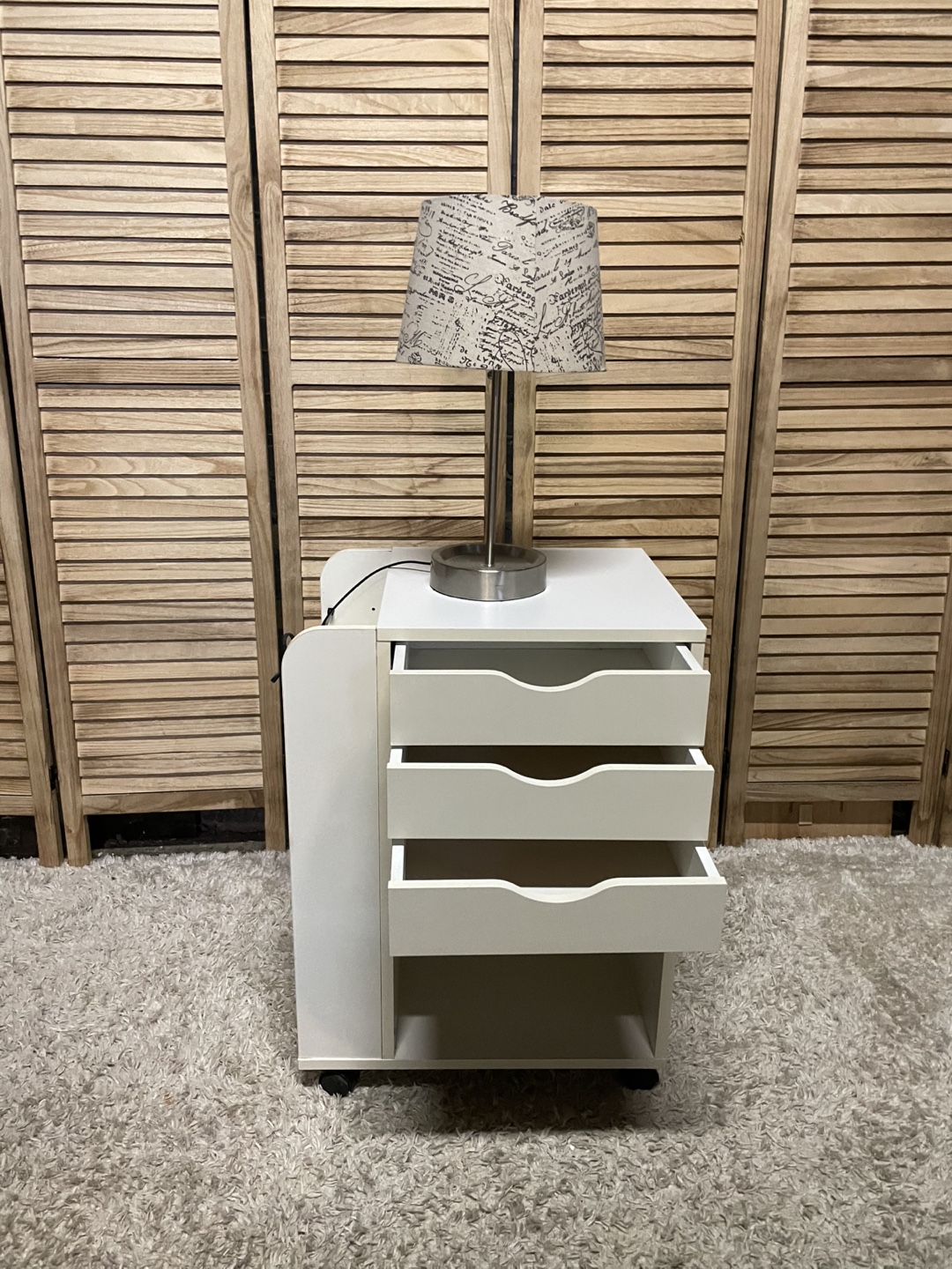 Craft Cart with Drawers and Shelves - photo 5
