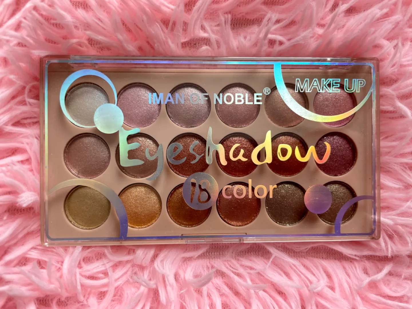 IMAN OF NOBLE 18 Colour Eyeshadow Palette #Freecycle thumbnail