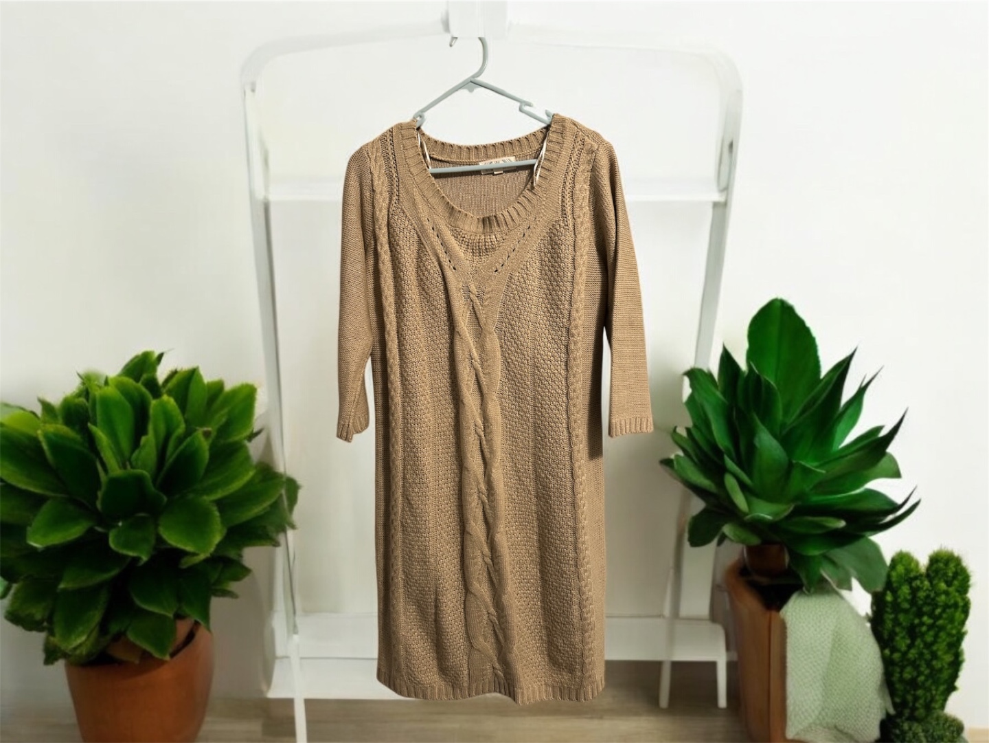 Pink Rose Knit Dresses - Size L & XL - photo 3