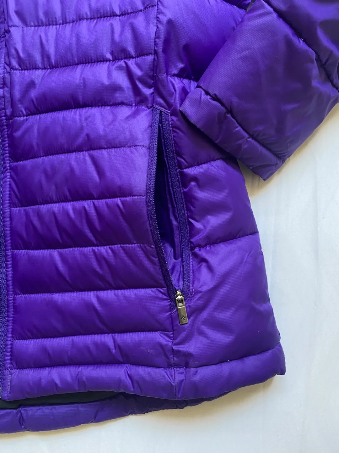 Columbia Women's Purple Puffer Jacket - Size XS image indicator(5)