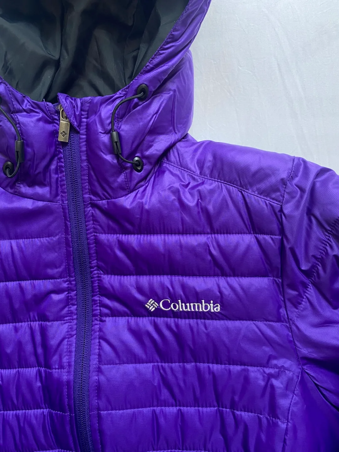 Columbia Women's Purple Puffer Jacket - Size XS image indicator(2)