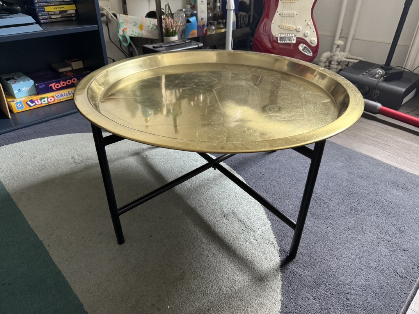 IKEA Gold Coffee Tray Table