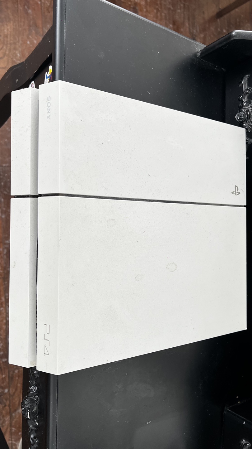 PlayStation 4 Console with cables