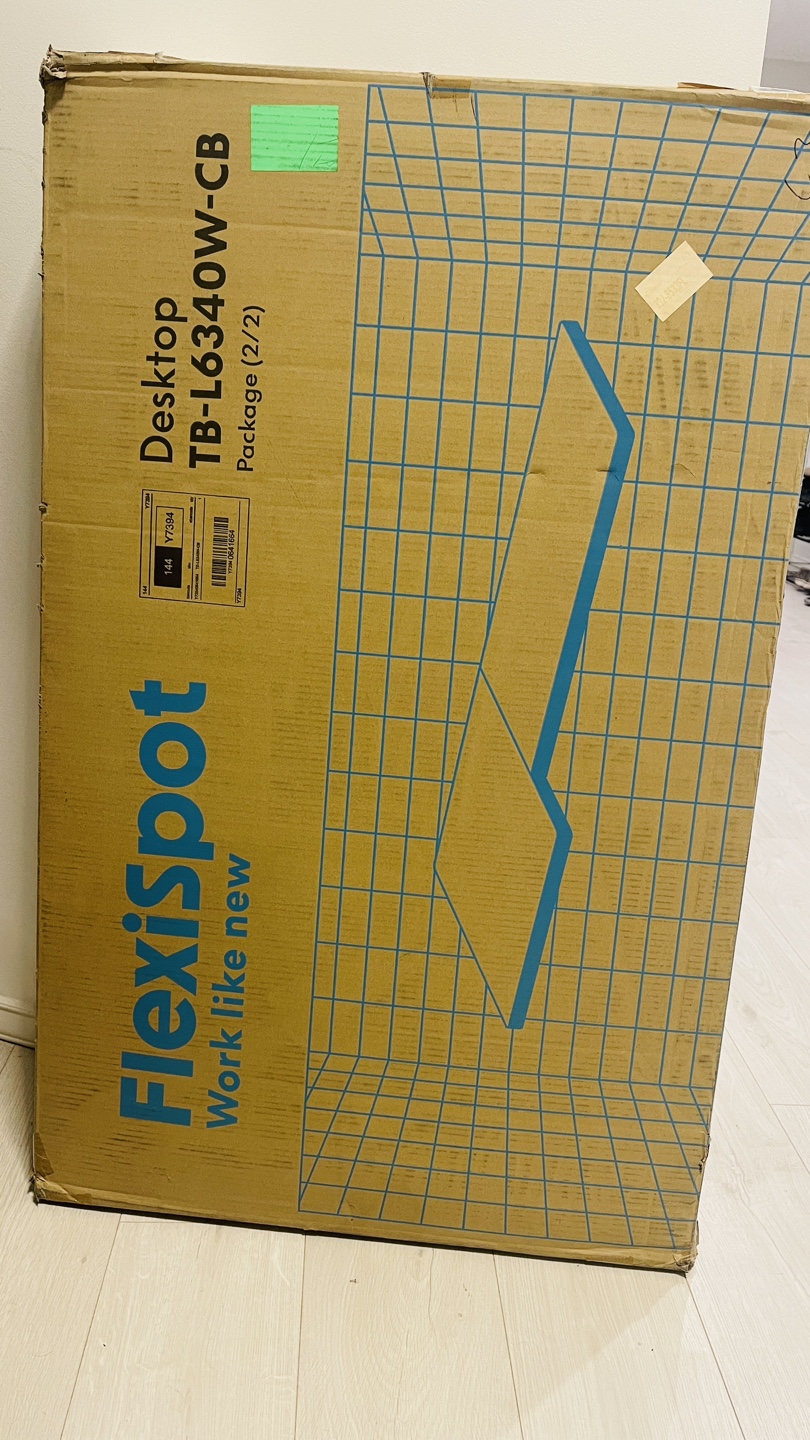 FlexiSpot L-Shaped Electric Standing Desk. Top Alone. - photo 2