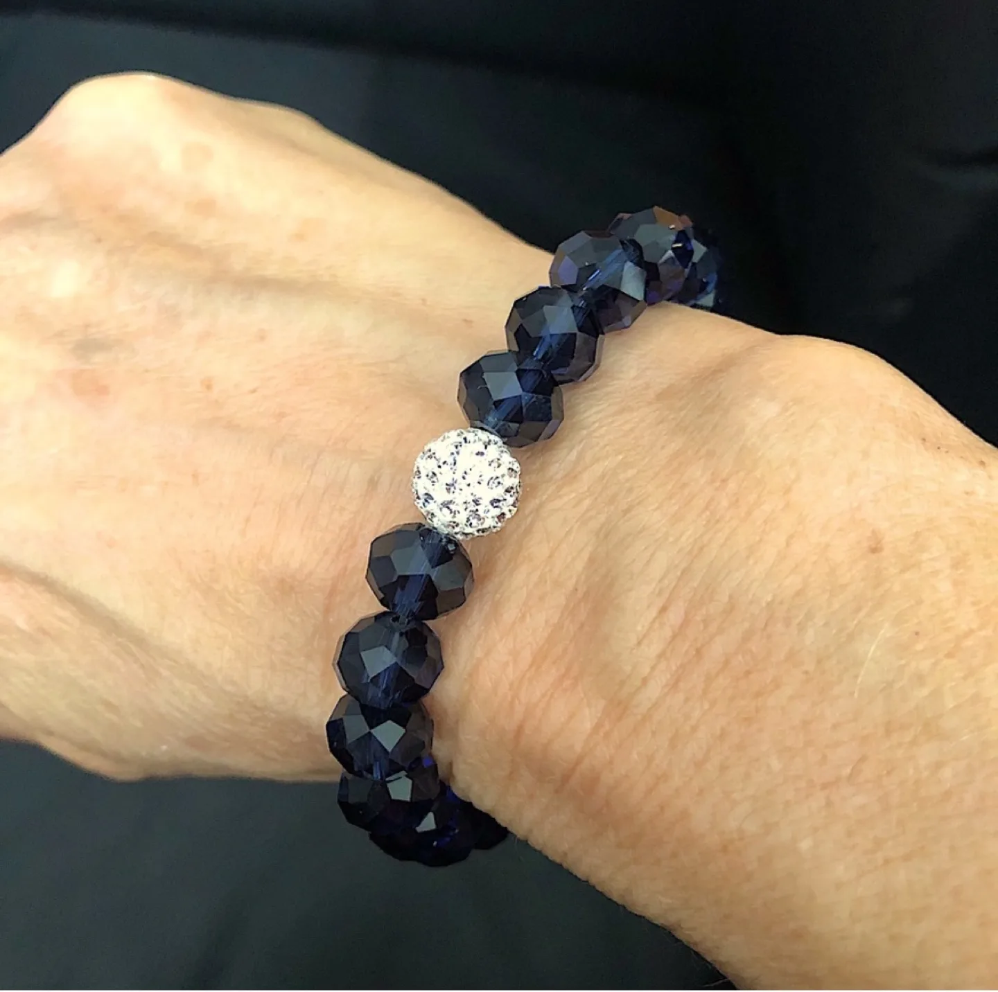 ROMA Blue Crystal Bracelet image indicator(2)