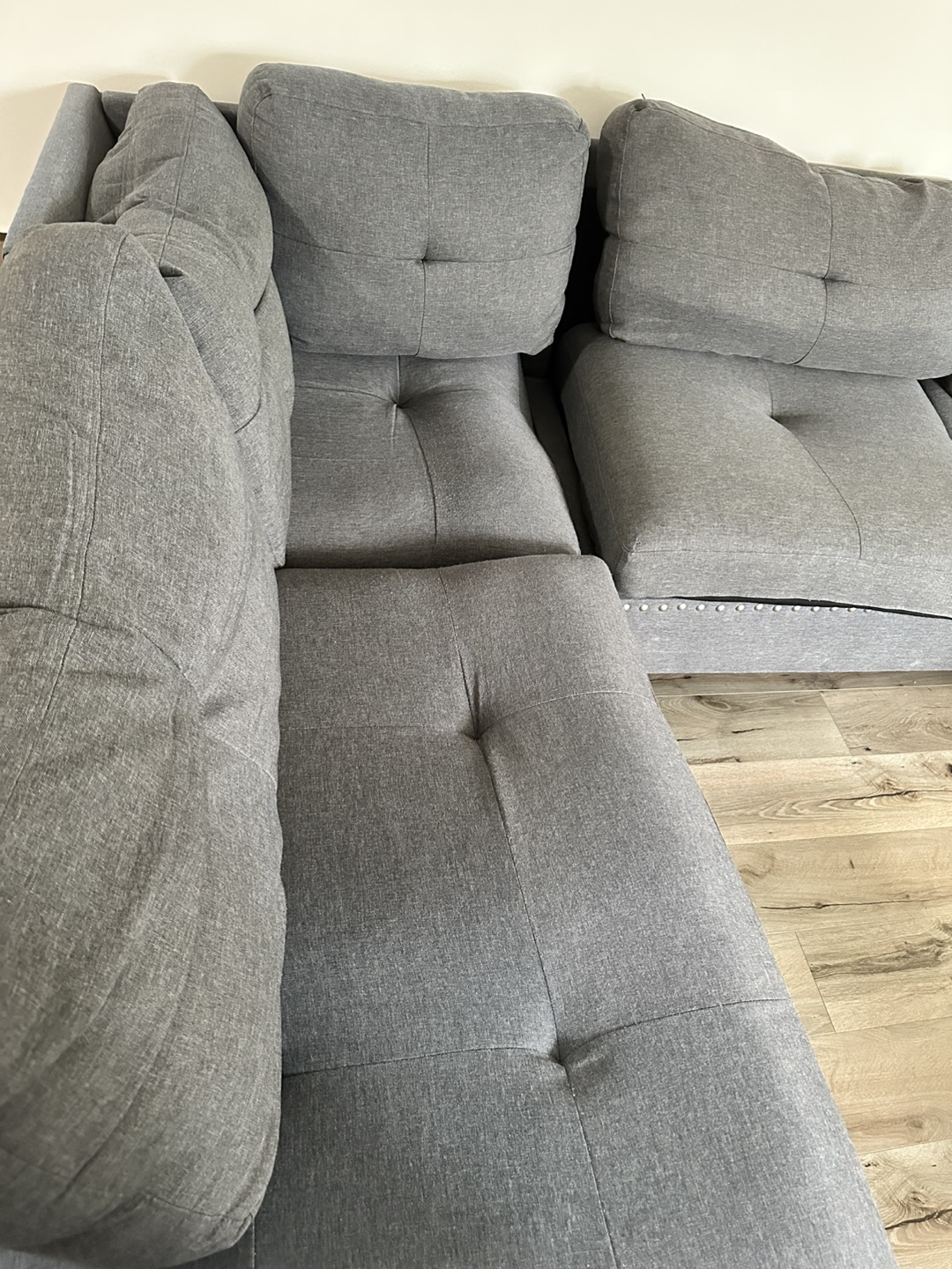 Grey Sectional Sofa - photo 2