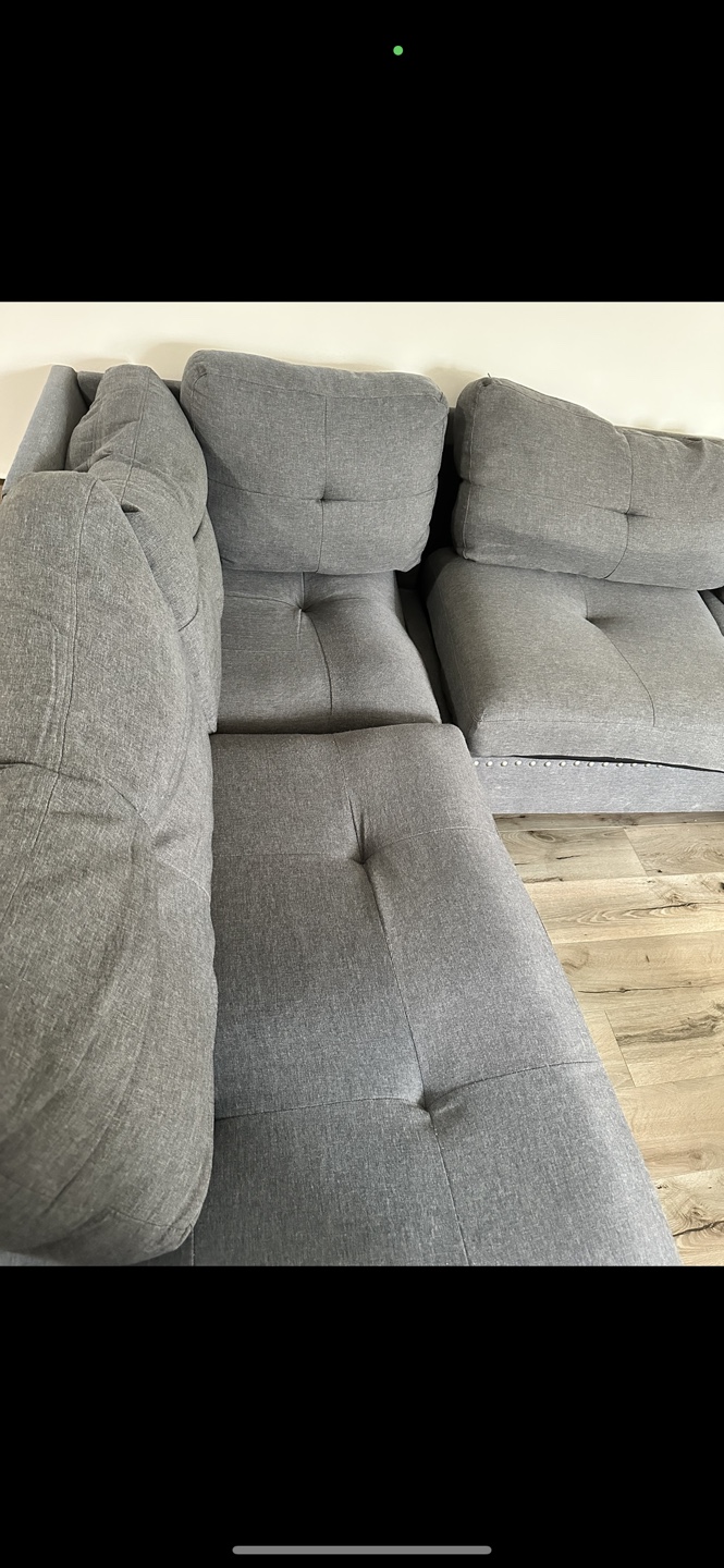 Grey Sectional Sofa - photo 4