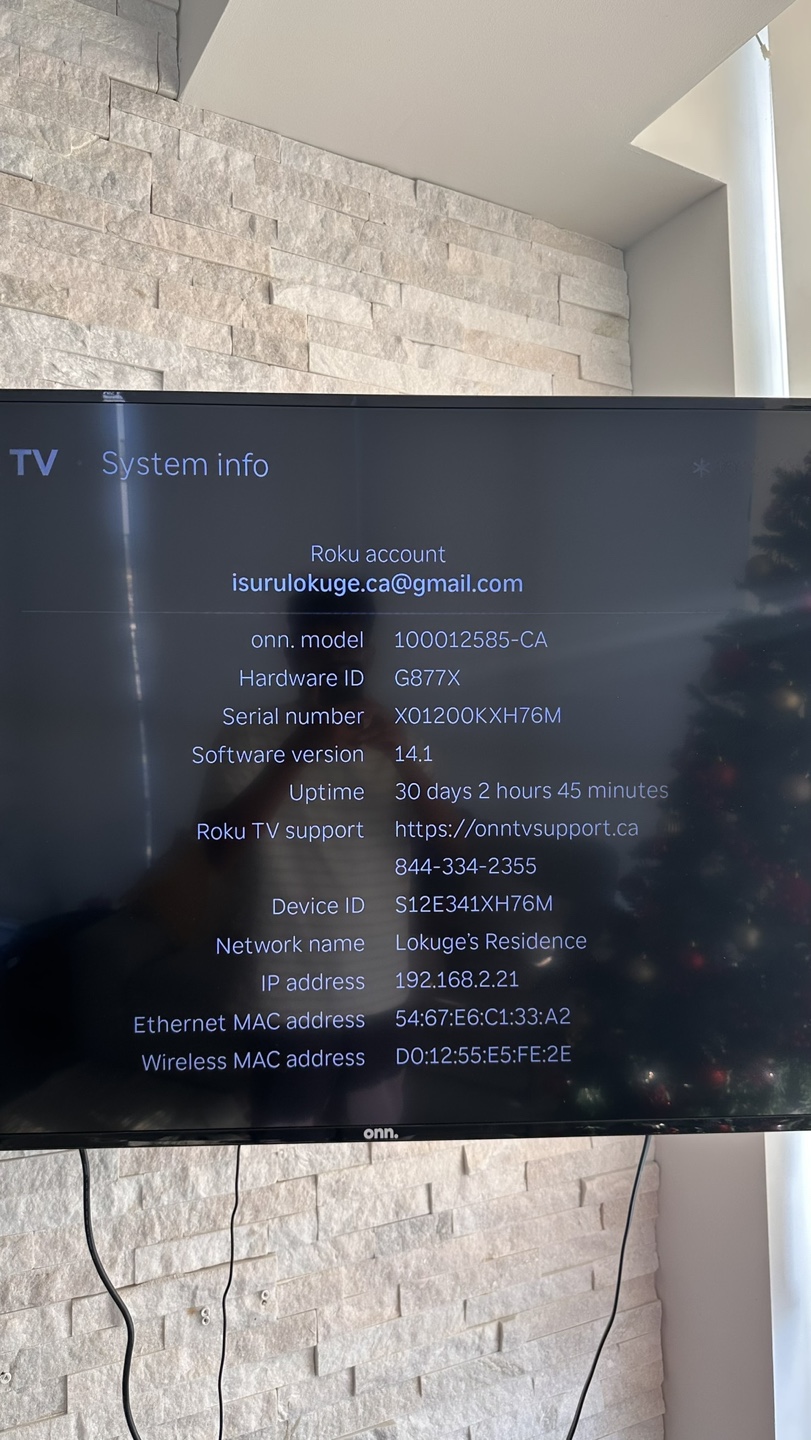 ONN. 40 inch Smart TV - photo 4