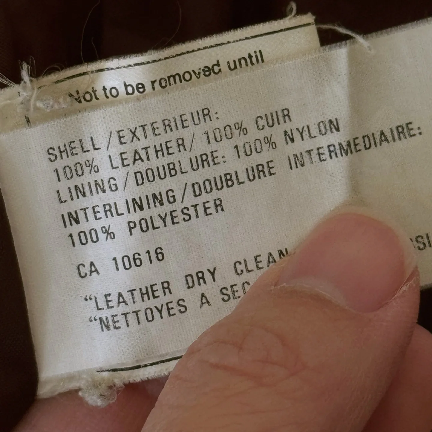 Vintage Genuine Leather Jacket Parka image indicator(7)