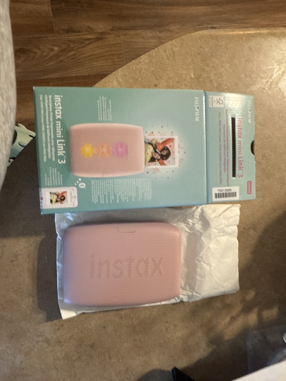 Fujifilm Instax Mini Link 3 Portable Photo Printer - Blush Pink
