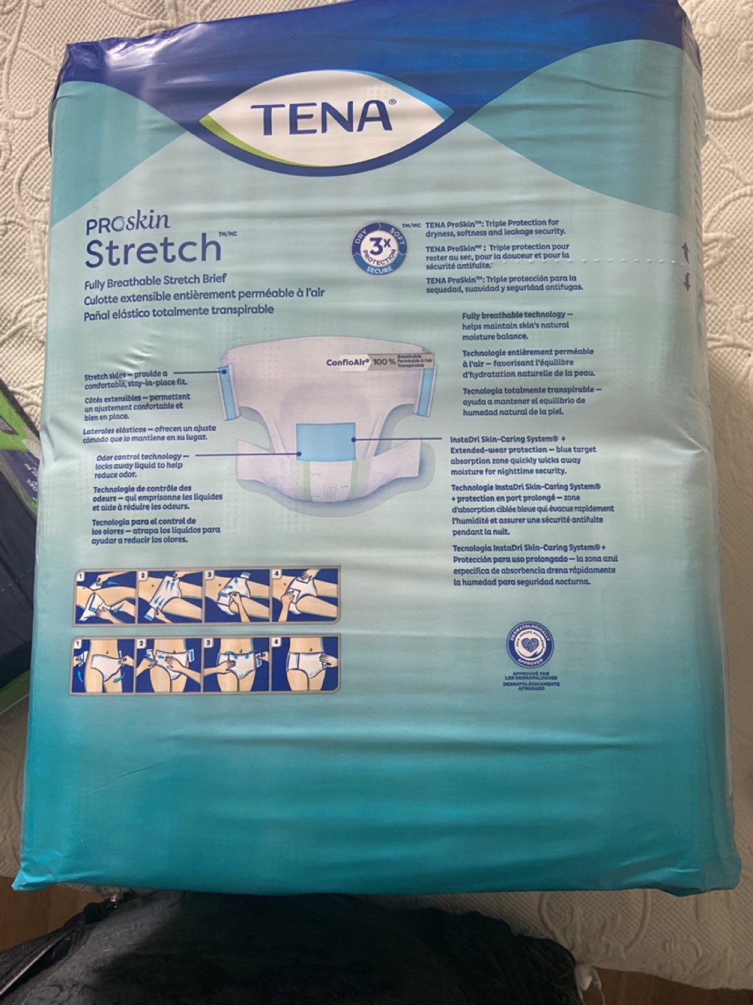 TENA ProSkin Stretch Briefs - L/XL - photo 2