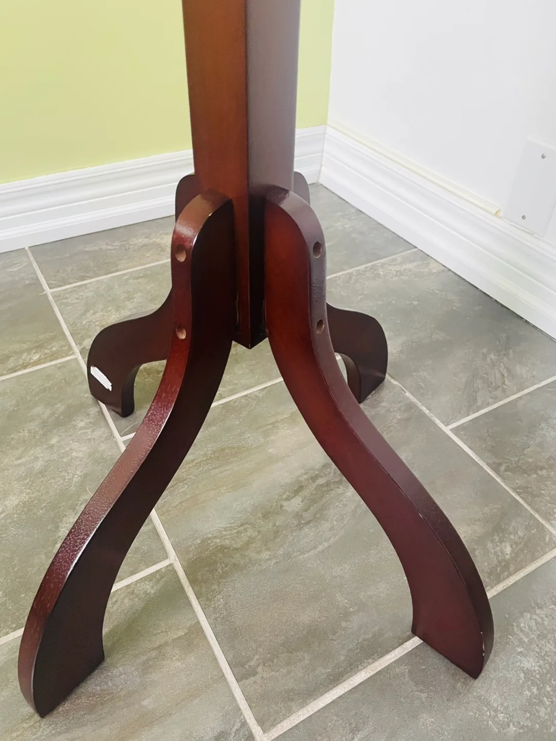 Dark Brown Wooden Coat Rack image indicator(4)