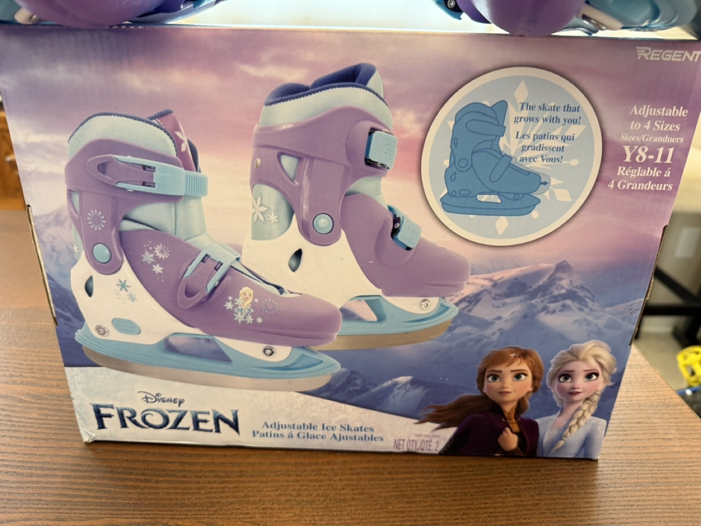 Disney Frozen Adjustable Ice Skates Y8-11 - photo 3