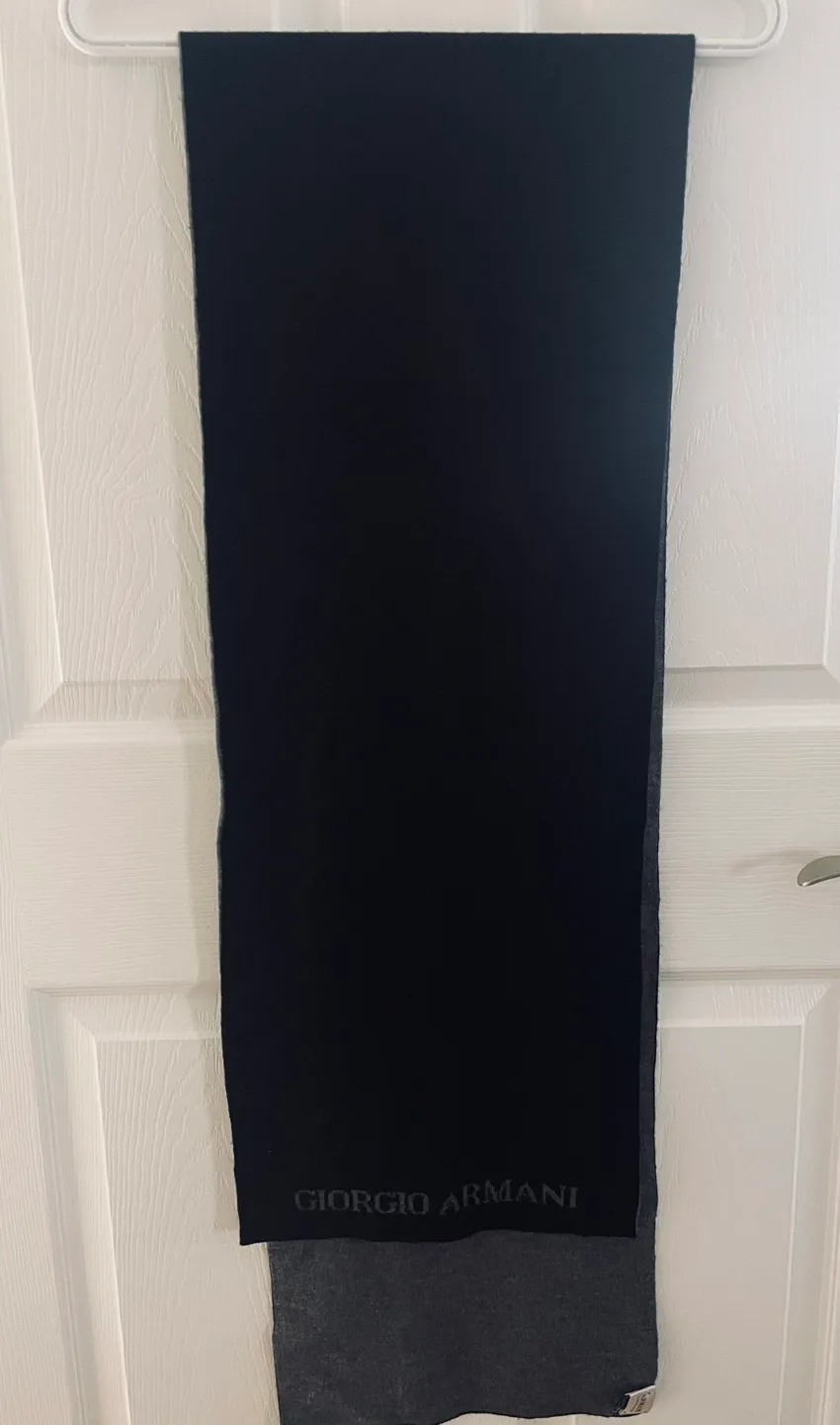 Giorgio Armani Reversible Wool Scarf image indicator(2)