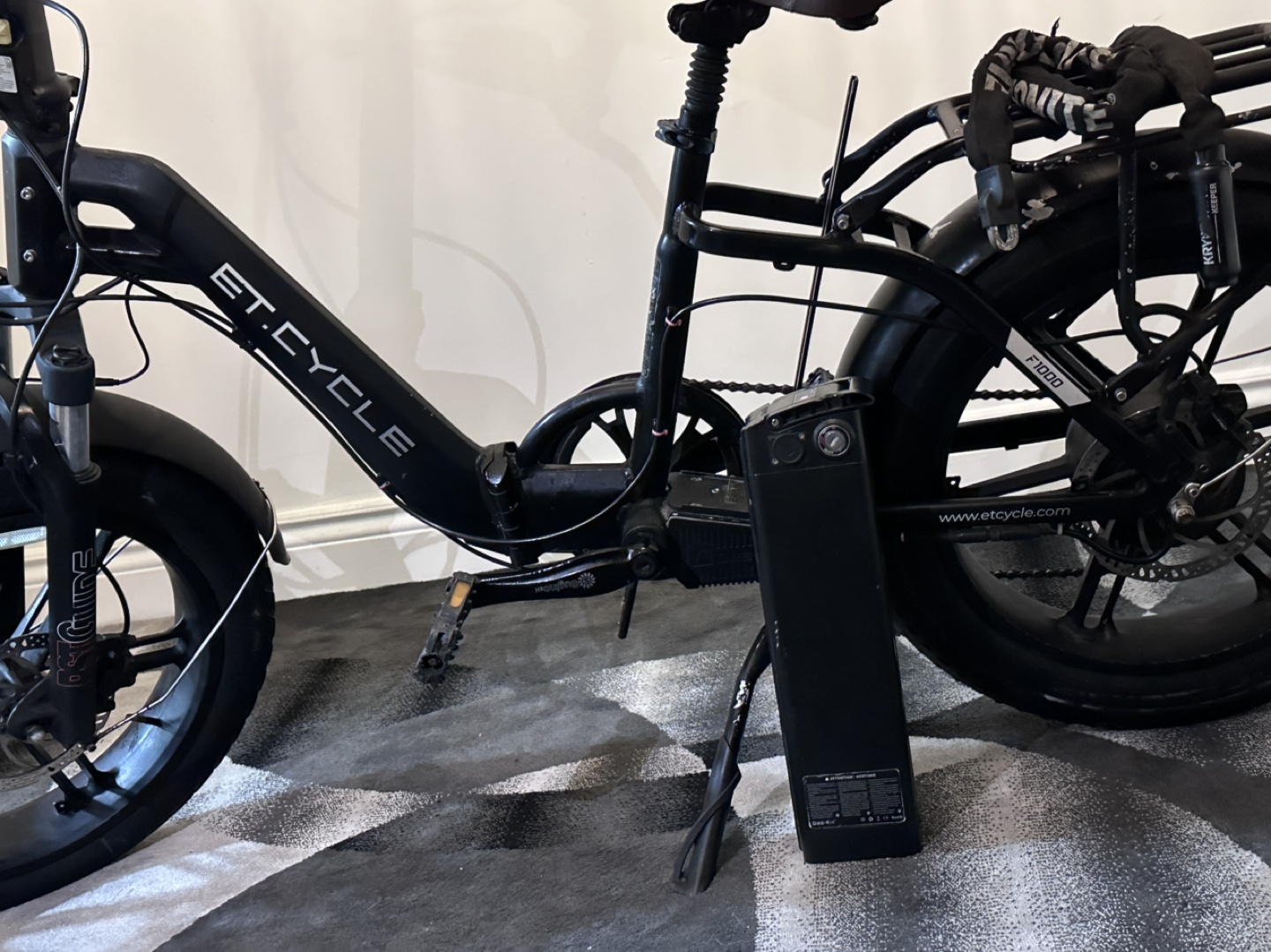 ET.Cycle Folding Electric Bike with Fat Tires