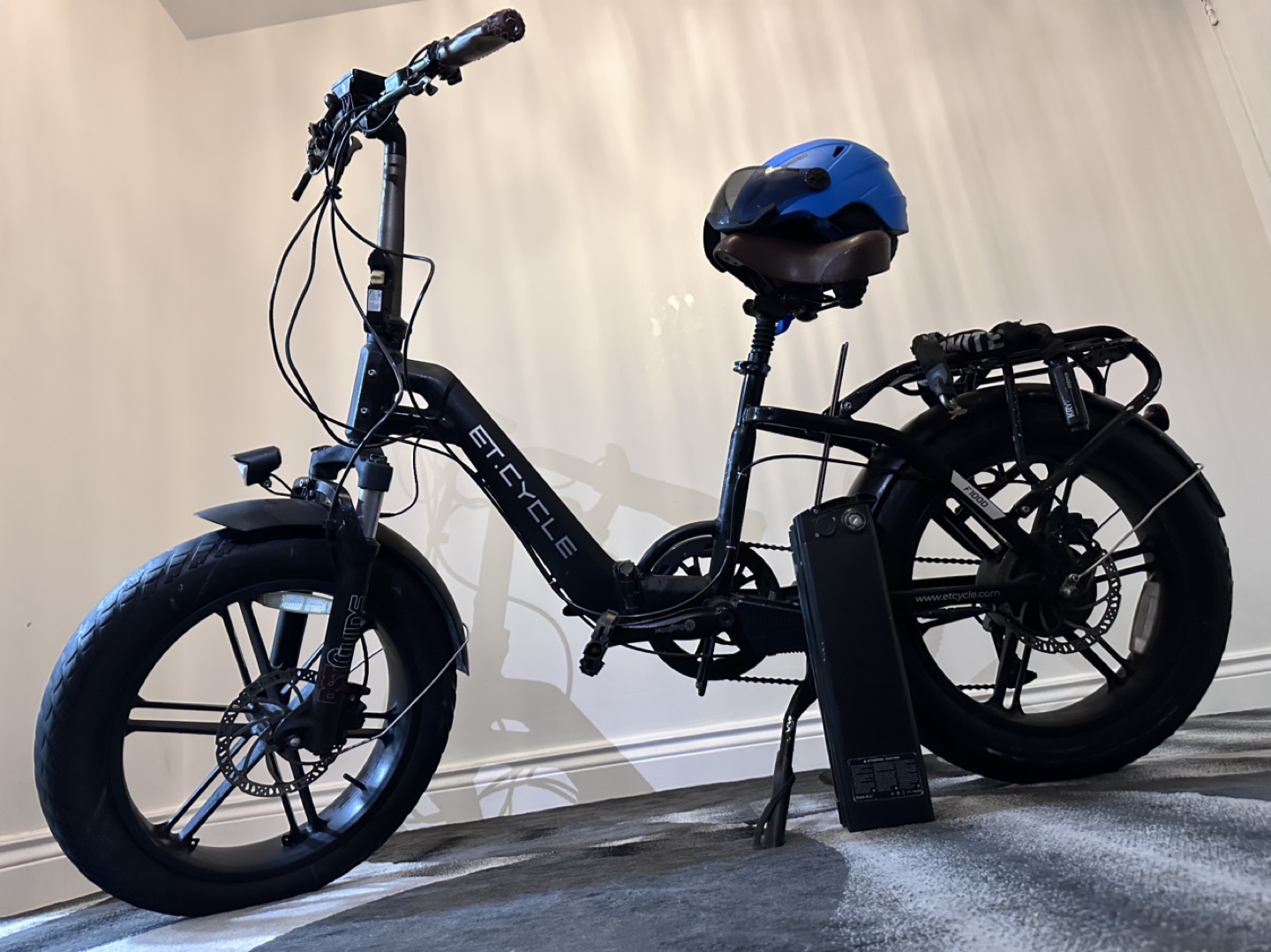 ET.Cycle Folding Electric Bike with Fat Tires - photo 3