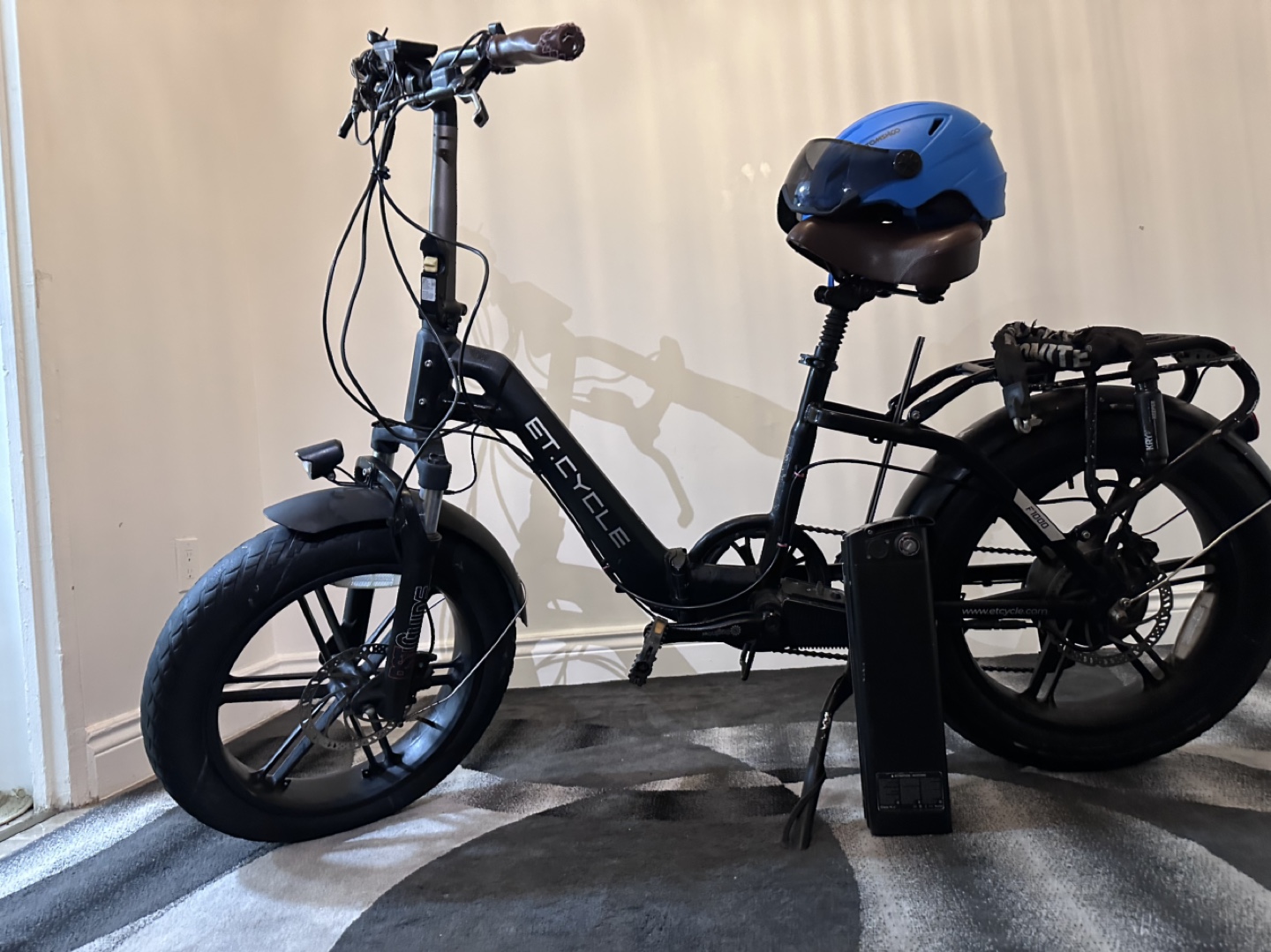 ET.Cycle Folding Electric Bike with Fat Tires - photo 2