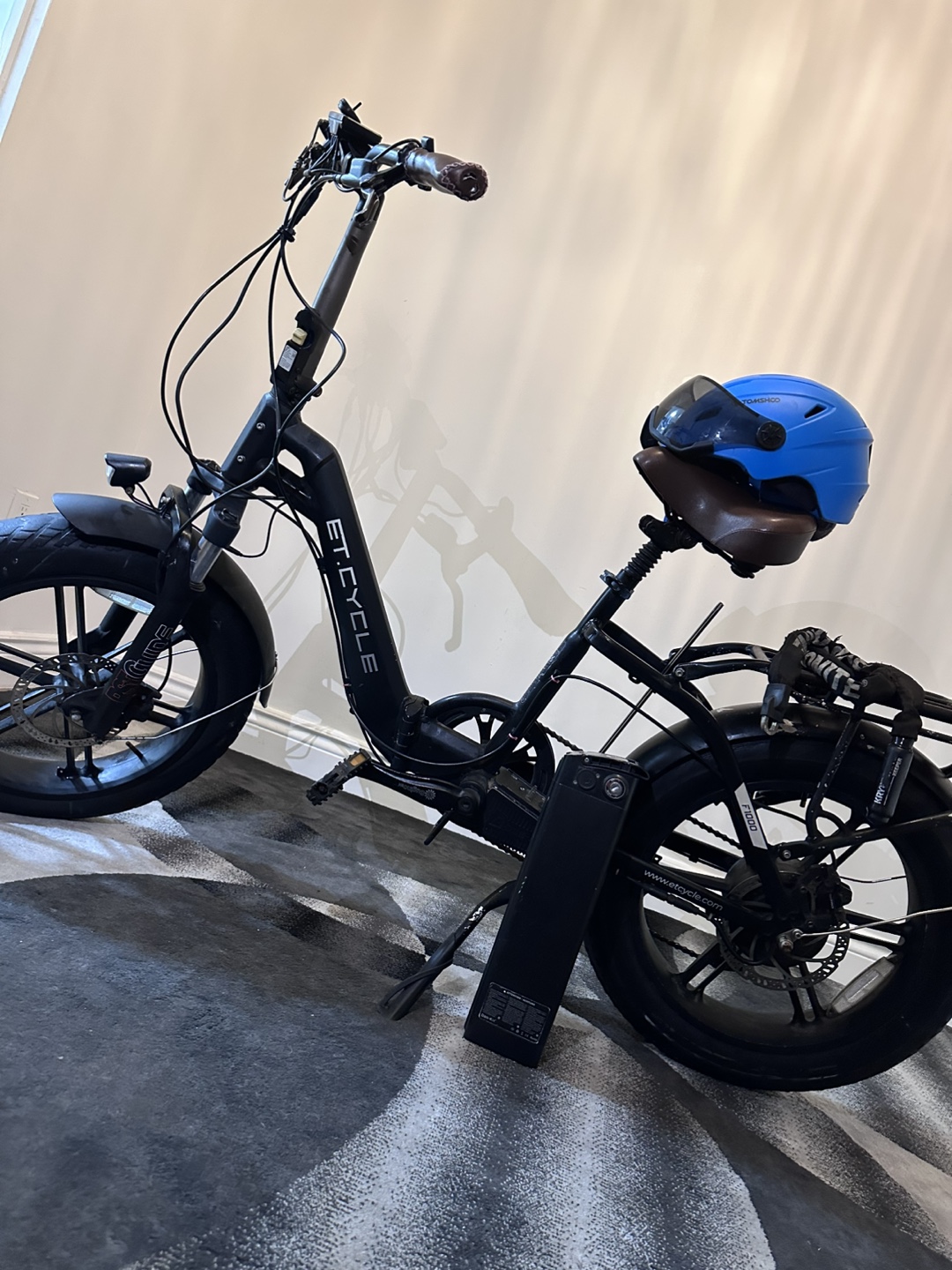 ET.Cycle Folding Electric Bike with Fat Tires - photo 4