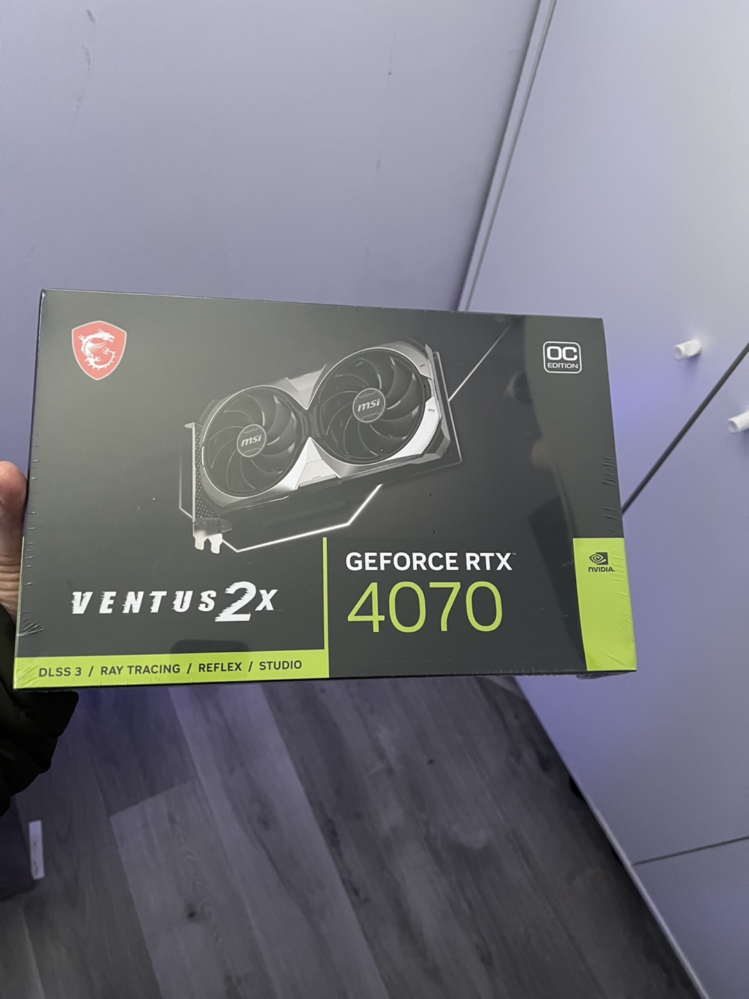 MSI GeForce RTX 4070 Ventus 2X OC Edition Graphics Card